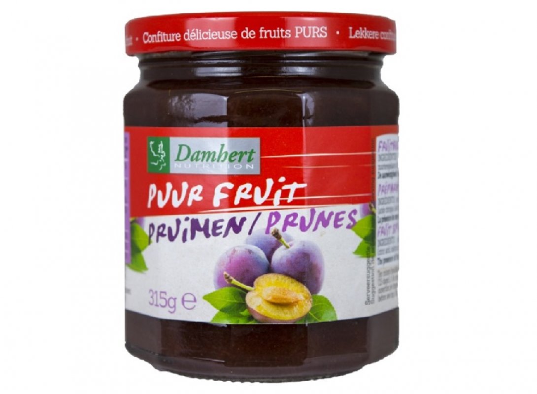 Confiture aux prunes pur fruit 315 g - D