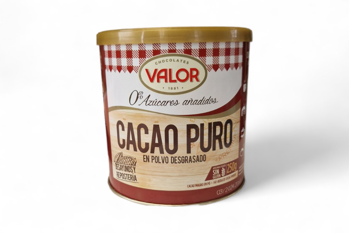 Cacao en poudre Pur cacao - 250 g - Valor