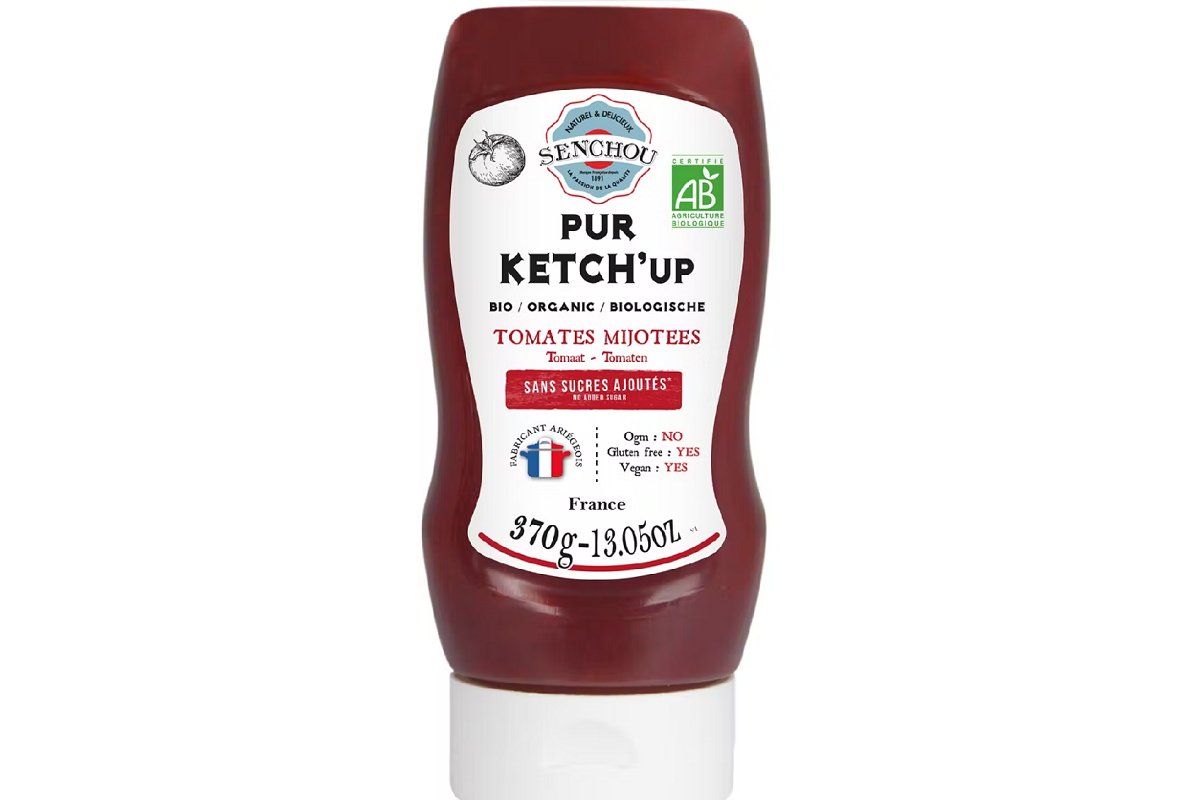 Ketchup BIO sans Sucres Ajoutés. 370 ml - S
