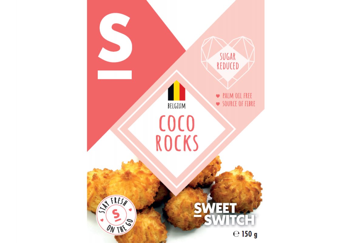 Rochers noix de coco sans sucre ajouté pour diabétiques 150g - SW