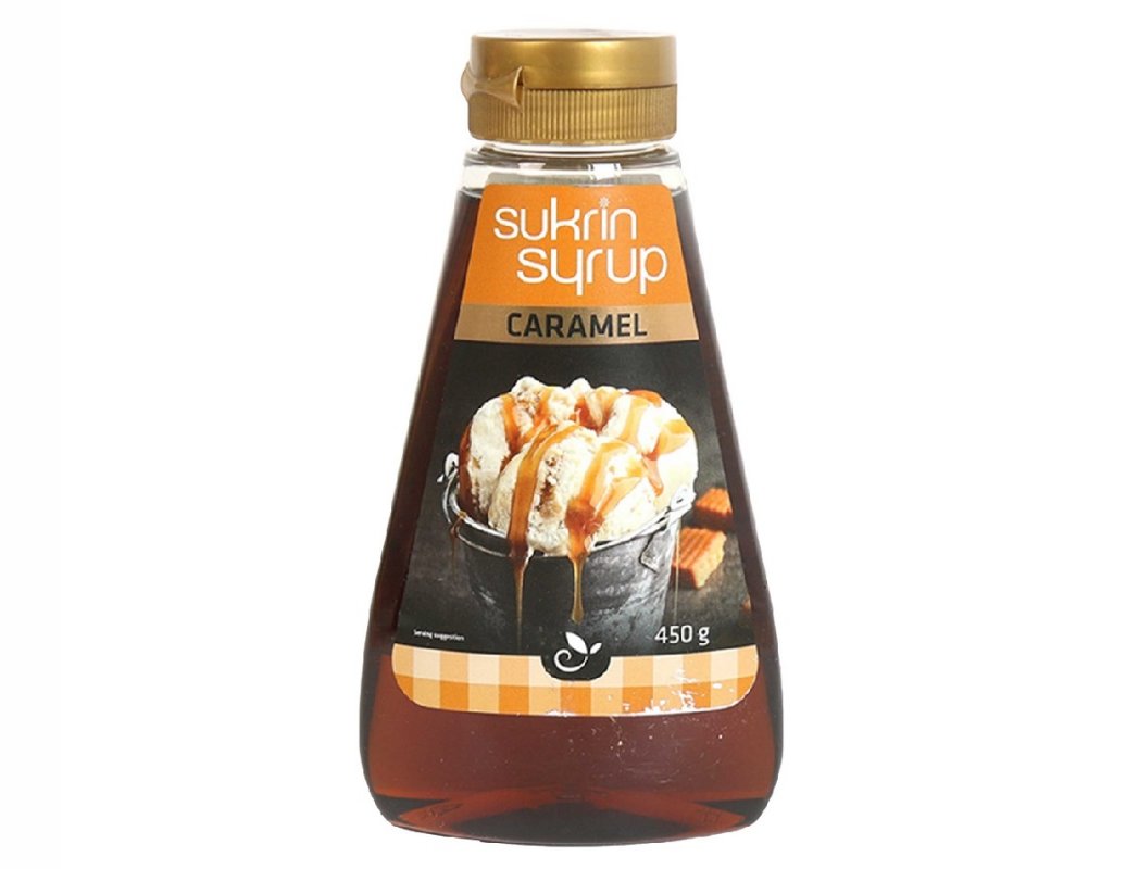 Sirop Caramel sans sucre ajouté 450g - Sukrin