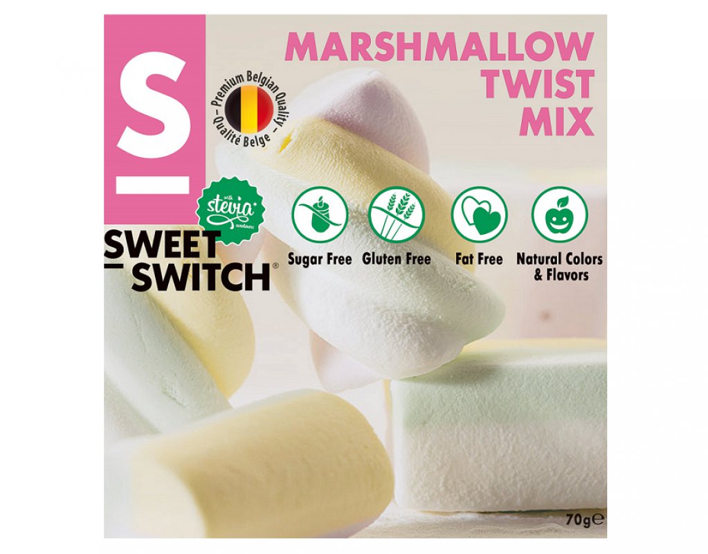Marshmallow Twist Mix sans sucre 70 g Sw