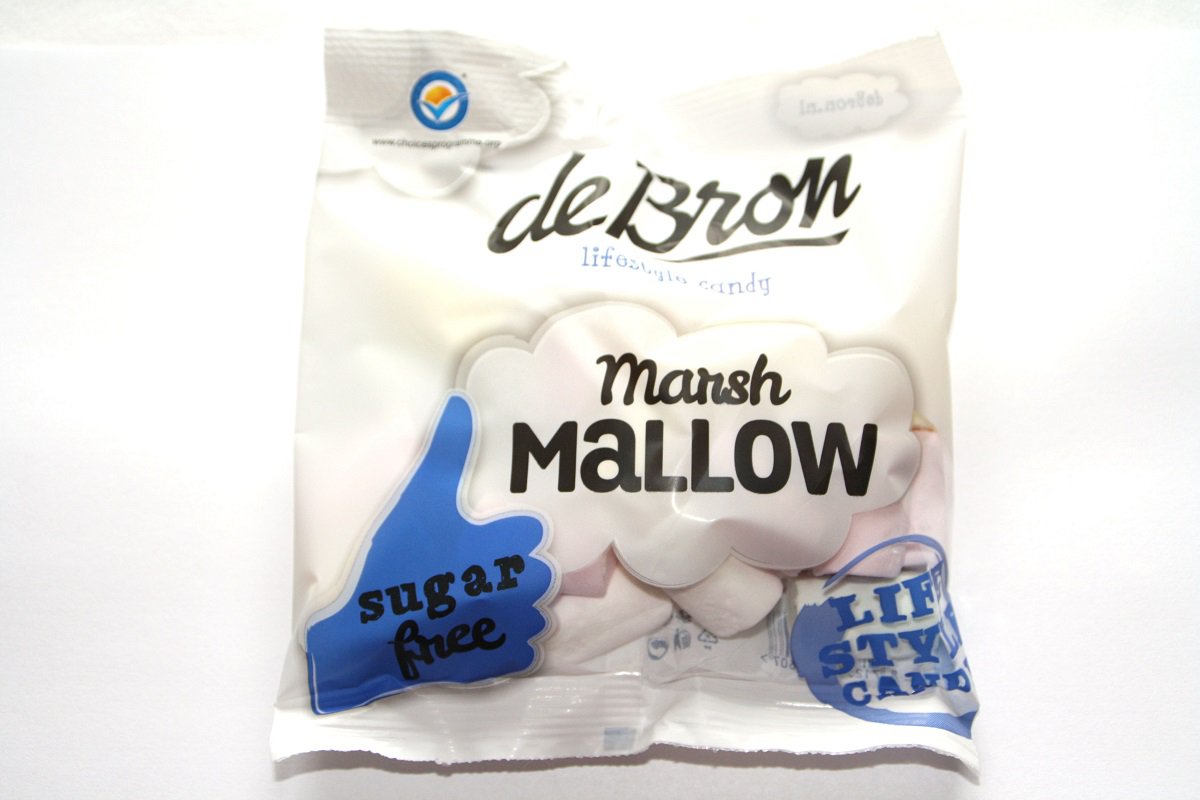 Marshmallows sans sucre ajouté De Bron 75g
