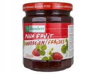 Confiture de fraises pur fruit 315 g Damhert
