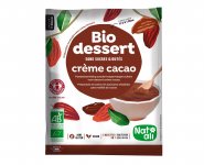 Crème dessert bio  sans sucre au cacao