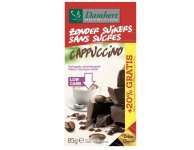 Chocolat noir cappuccino sans sucre ajouté 85g - D
