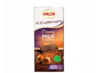 Chocolat au lait fourré de mousse à la noisette Valor 100 g